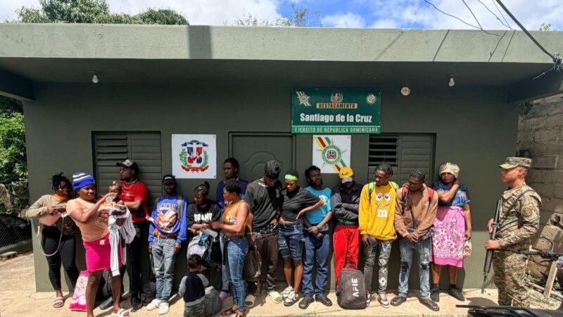 Ejército interviene vivienda utilizada como centro de acopio de indocumentados en Dajabón