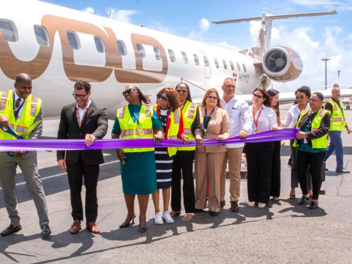 Sunrise Airways conecta a Santo Domingo con Isla Tortola en vuelo directo 