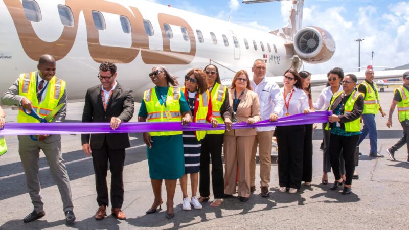 Sunrise Airways conecta a Santo Domingo con Isla Tortola en vuelo directo 
