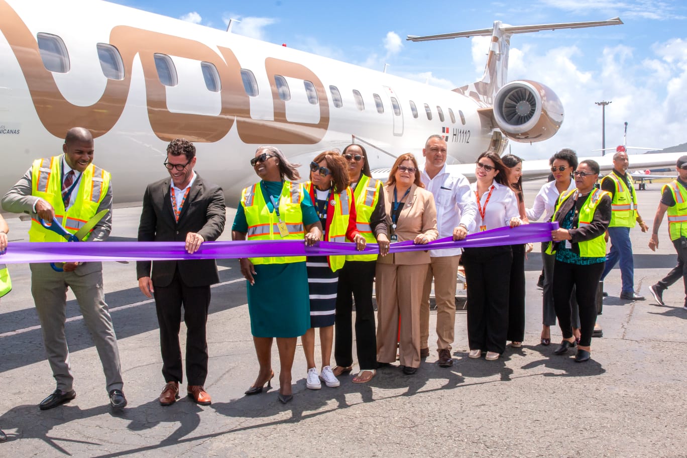 Sunrise Airways conecta a Santo Domingo con Isla Tortola en vuelo directo 