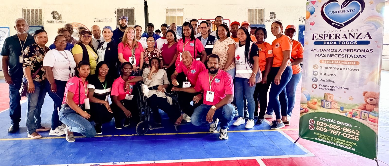 Fundespato lleva alivio y esperanza a niños especiales en Cambita Garabitos