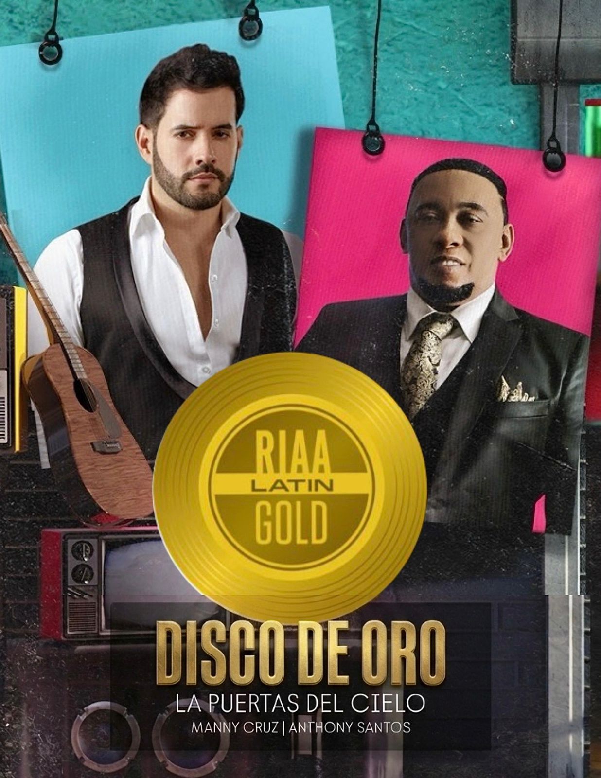 Manny Cruz logra su primer disco de oro