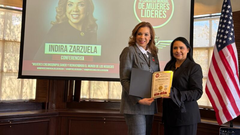 Indira Zarzuela participa en el Congreso Mundial de Mujeres Líderes celebrado en Harvard