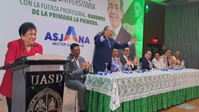 Montero se consolida como pieza clave en la ruta de Asjana hacia la Rectoría de la UASD