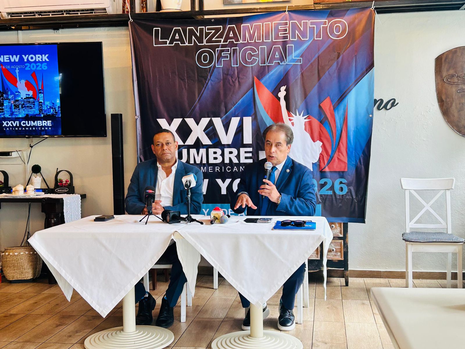 Realizan lanzamiento oficial de la XXVI Cumbre Latinoamericana NY 2026