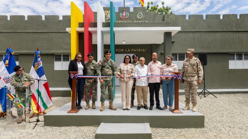 Ejército remodela destacamento en Bánica para fortalecer la seguridad fronteriza