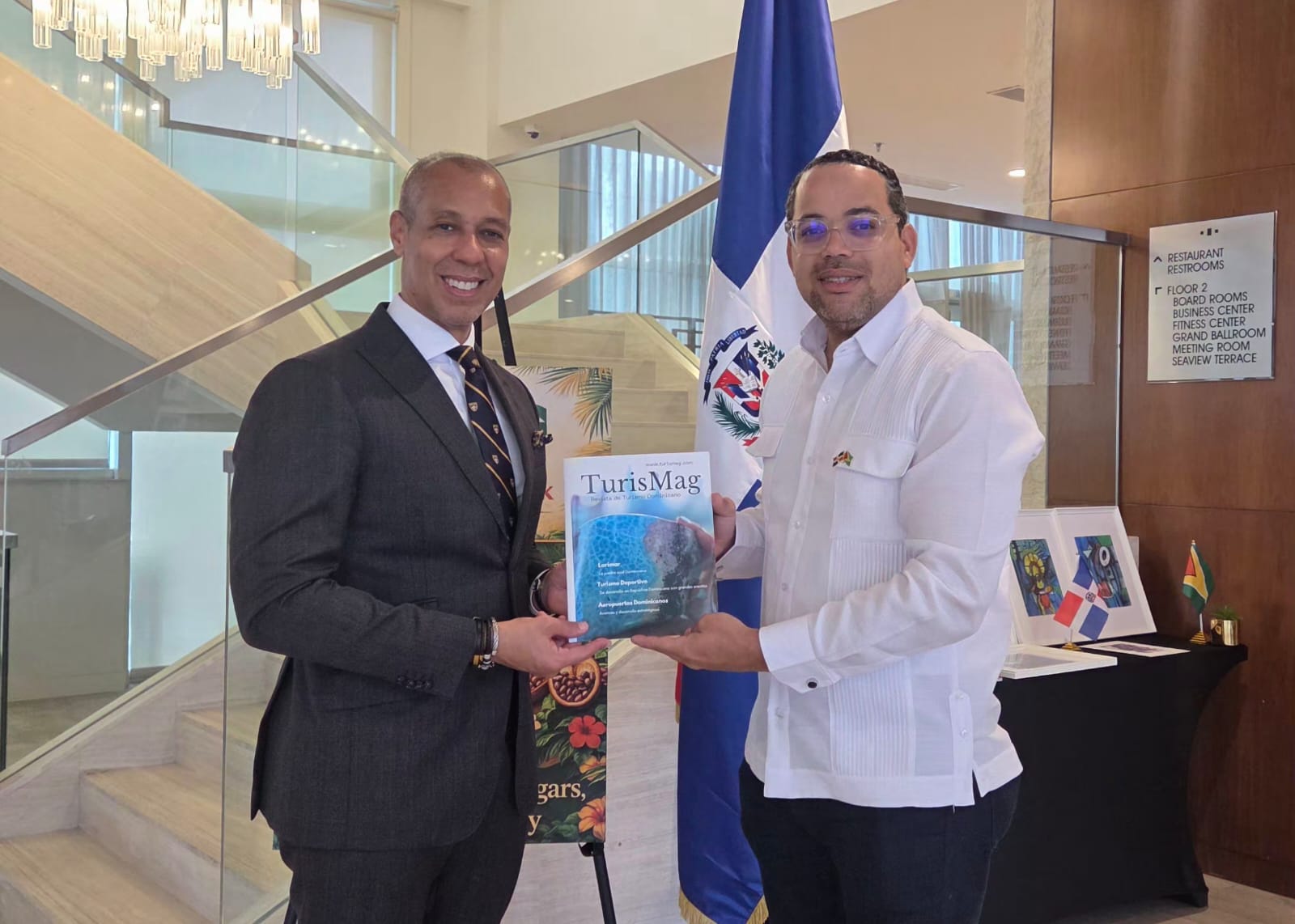 Revista TURISMAG promueve el Lari ar y Turismo Dominicano en Guyana 