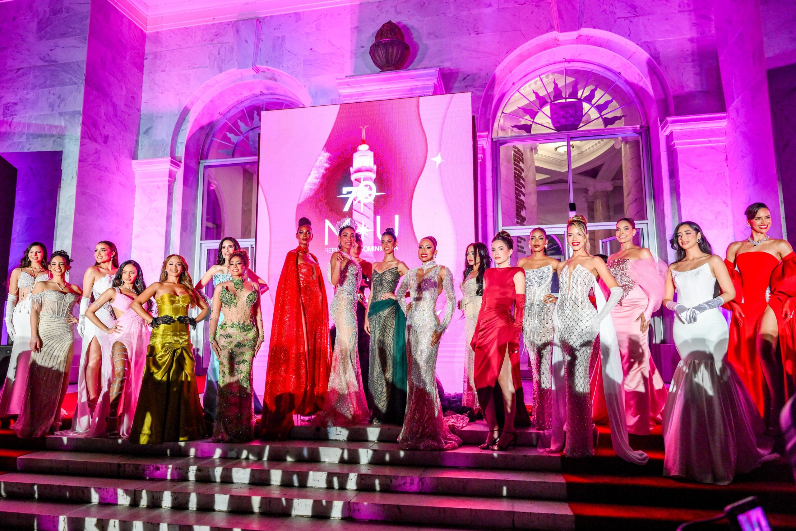 Santiago se viste de gala con la presentación oficial de las candidatas al Miss República Dominicana 2026