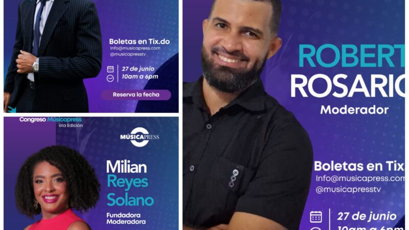 Congreso Músicapress celebrará su 6ta edición con destacados expertos de la música latina