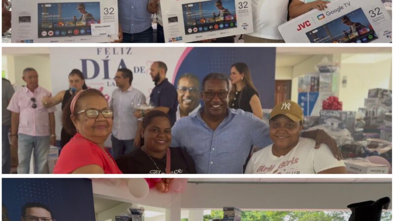 Agustín Burgos celebra Día de las Madres junto a más de 1,000 mujeres que respaldan su labor social en La Vega