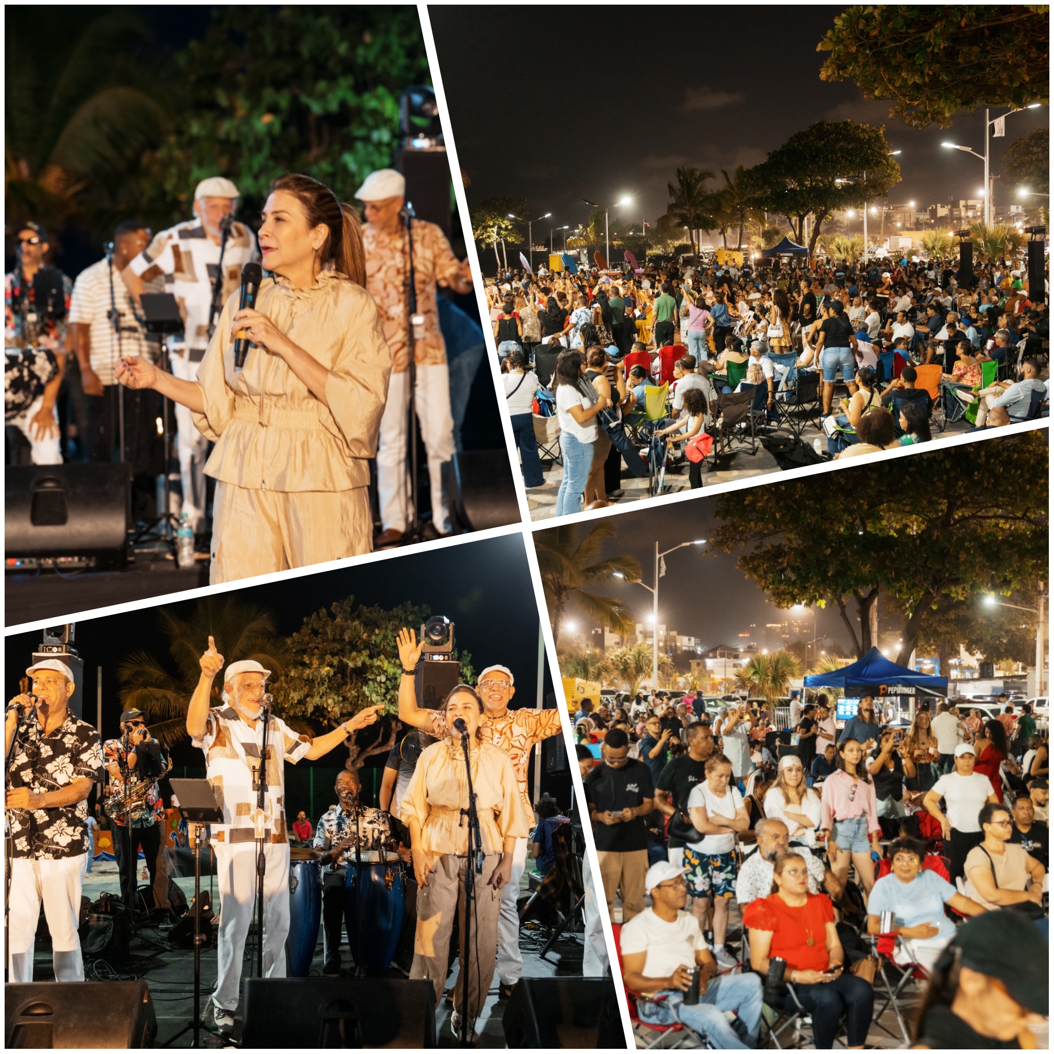 Concierto del Grupo Bonyé para las madres en el Malecón Deportivo atrajo más de 4 mil personas