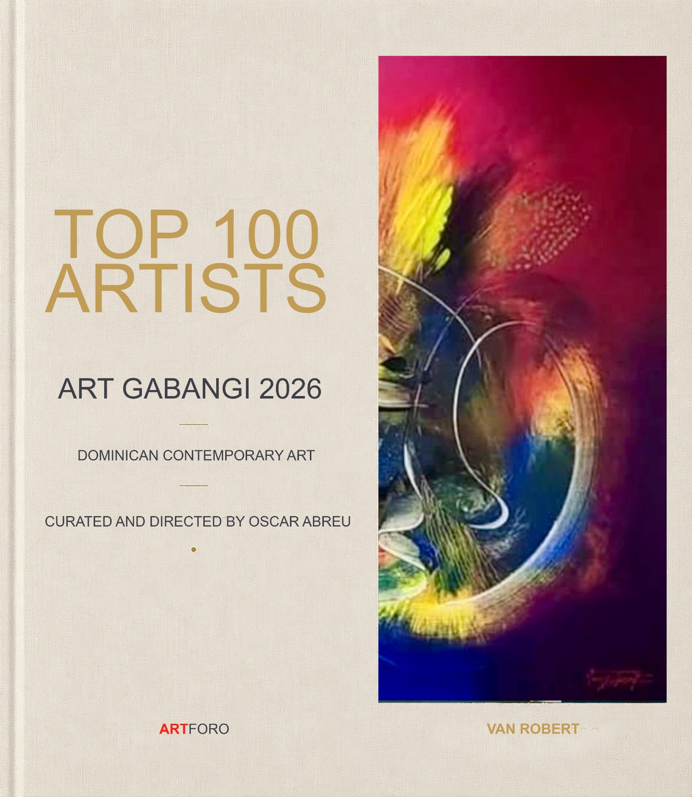 ART GABANGI 2026 anuncia su Gala Première oficial y la puesta en circulación del libro de lujo “Top 100 Artists” en el Museo Abreu