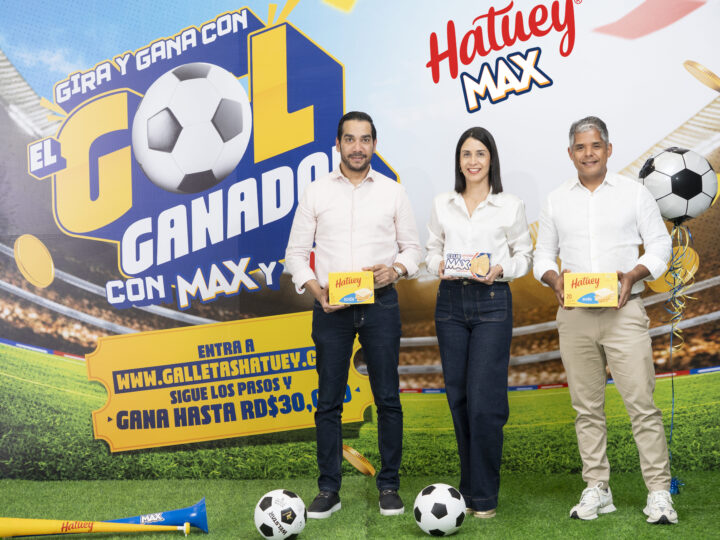 Hatuey y Club Max presentan «El Gol Ganandor», promoción digital con premios hasta RD$ 30,000 en Efectivo. 