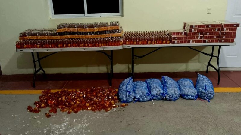Ejército incauta contrabando transportado en mulos en zona fronteriza de Elías Piña