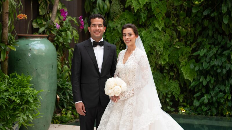 Omar Fernández y Alexia Rubio formalizan ante la Iglesia su matrimonio