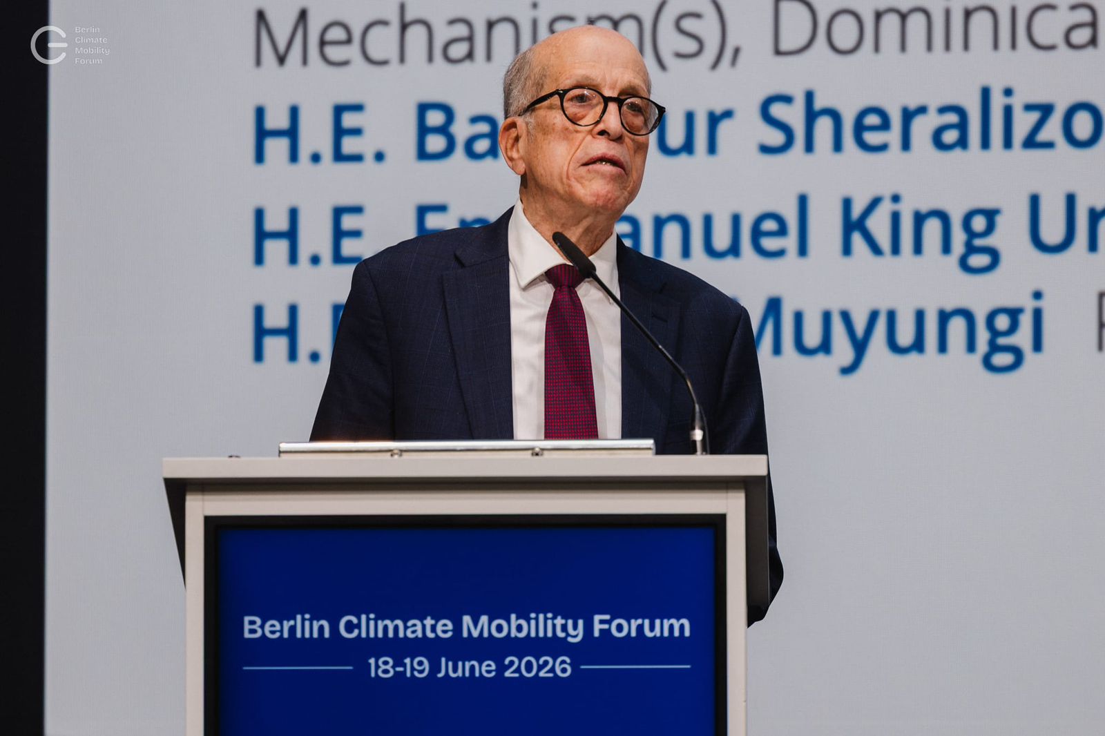 Max Puig llama en Berlín a fortalecer adaptación y financiamiento en Foro de Movilidad Climática 