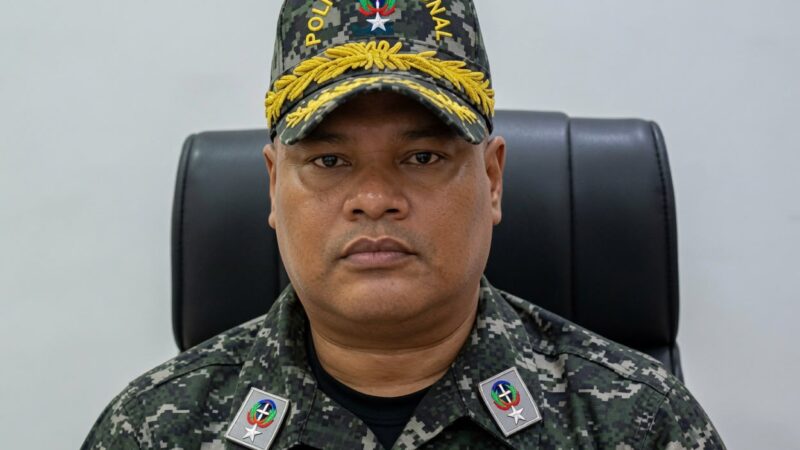 Consejo Comunitario de los 3 Ojos apoya gestión del General PN Wandy Made Montilla