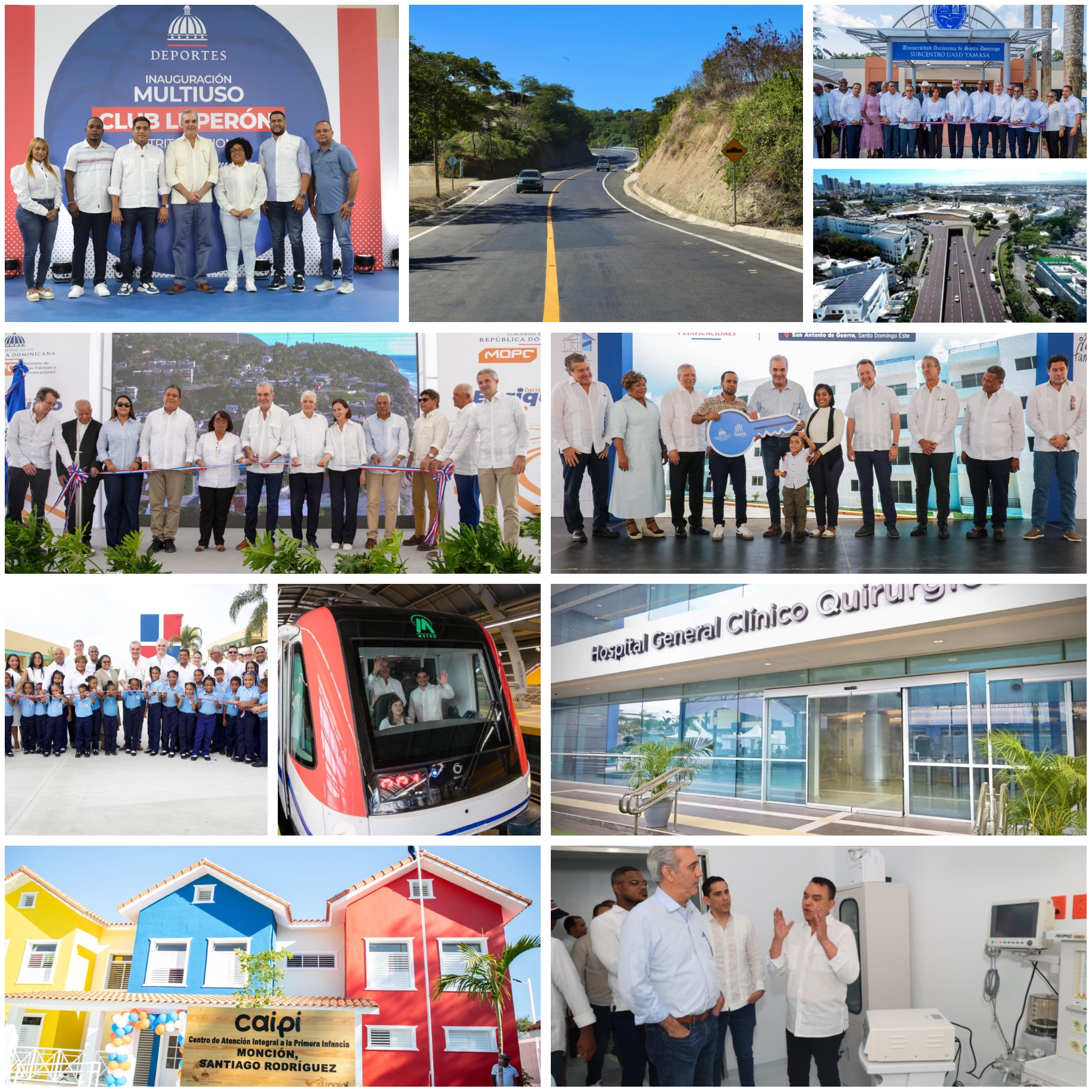 Presidente Luis Abinader ha democratizado las obras del Estado al intervenir la 32 provincias del país, incluyendo infraestructuras en pequeñas poblaciones