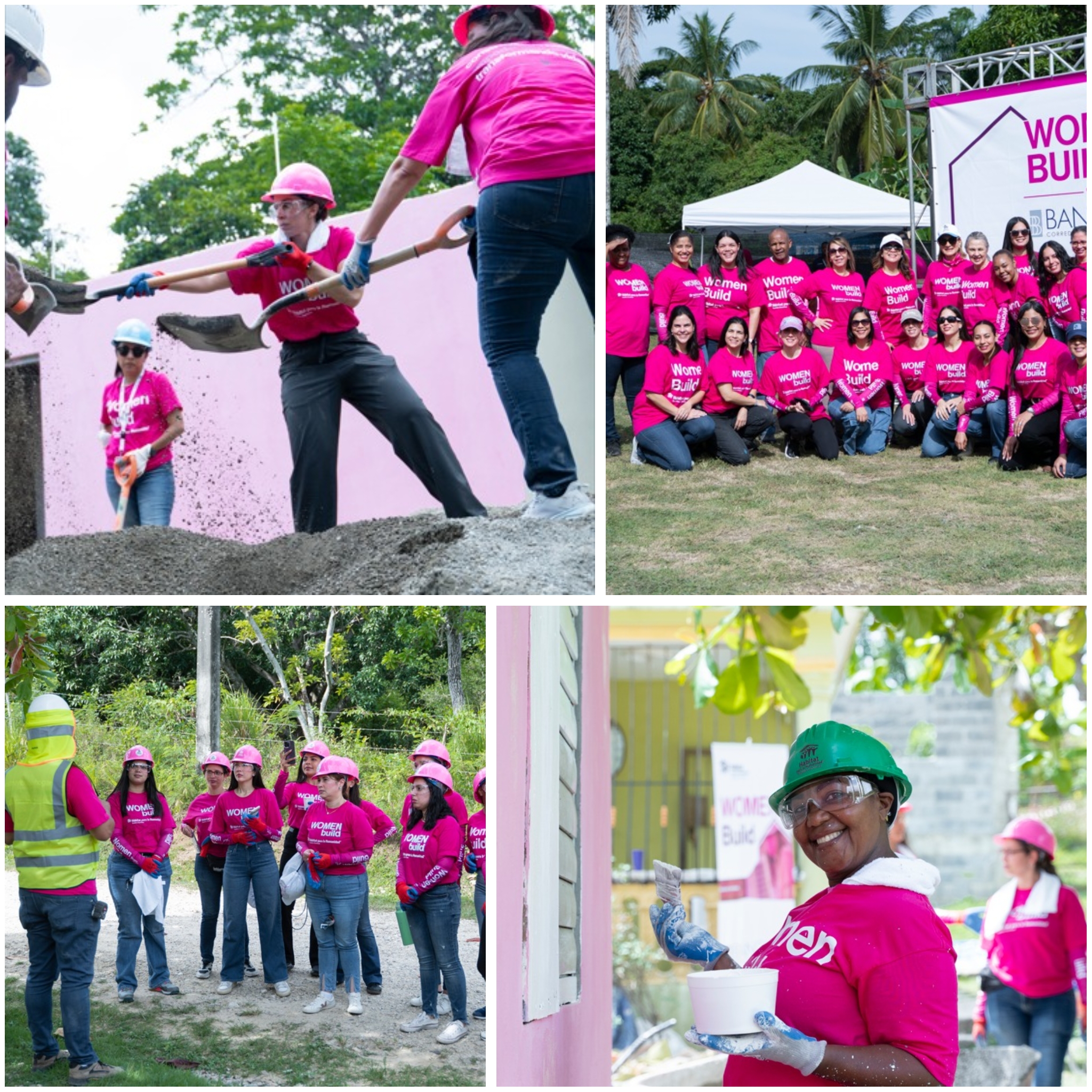 Hábitat para la Humanidad República Dominicana culmina con éxito la cuarta edición de Women Build