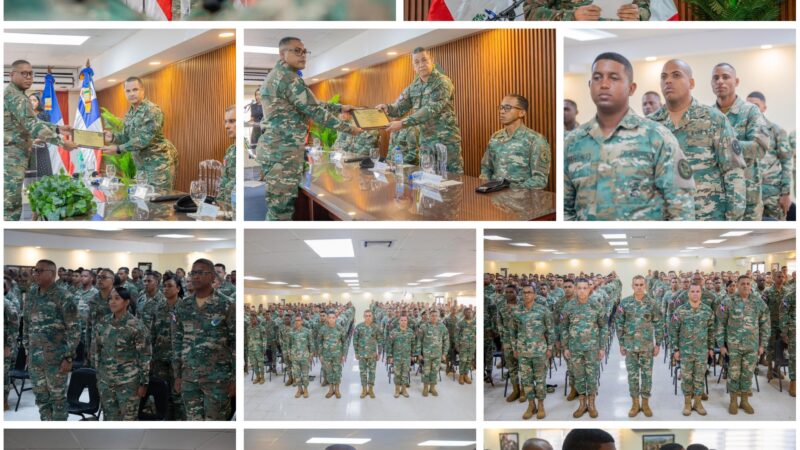 Ejército de República Dominicana gradúa a 260 militares en el primer semestre académico de 2026