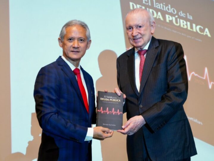 Haivanjoe Ng Cortiñas presenta libro sobre sostenibilidad de la deuda pública