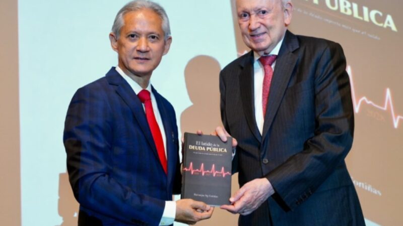 Haivanjoe Ng Cortiñas presenta libro sobre sostenibilidad de la deuda pública