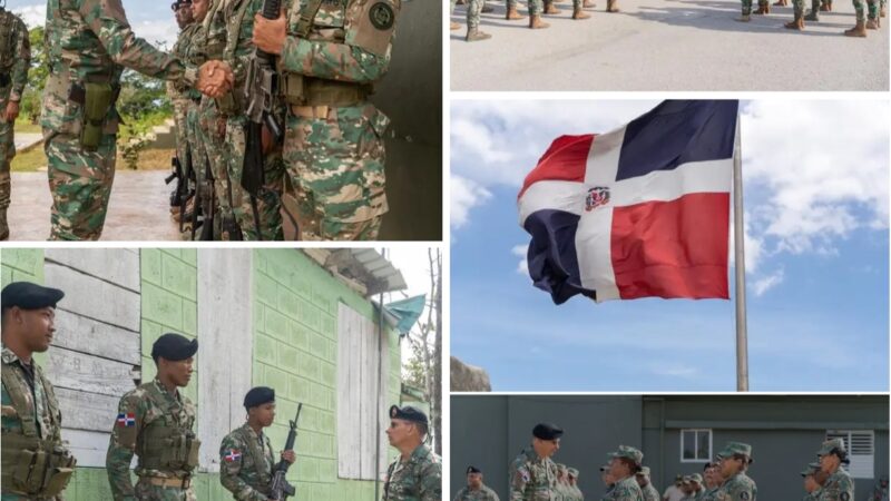 Comandante del Ejército recorre unidades y puestos de control en la frontera sur