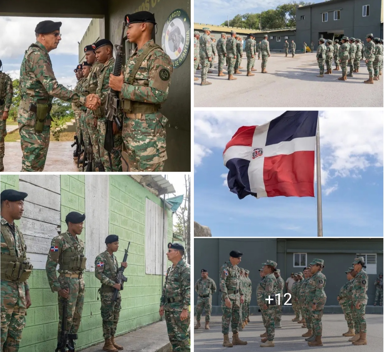 Comandante del Ejército recorre unidades y puestos de control en la frontera sur