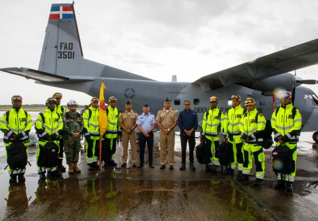 República Dominicana envía equipo de rescate a Venezuela por Operación Quisqueya Solidaria 2026