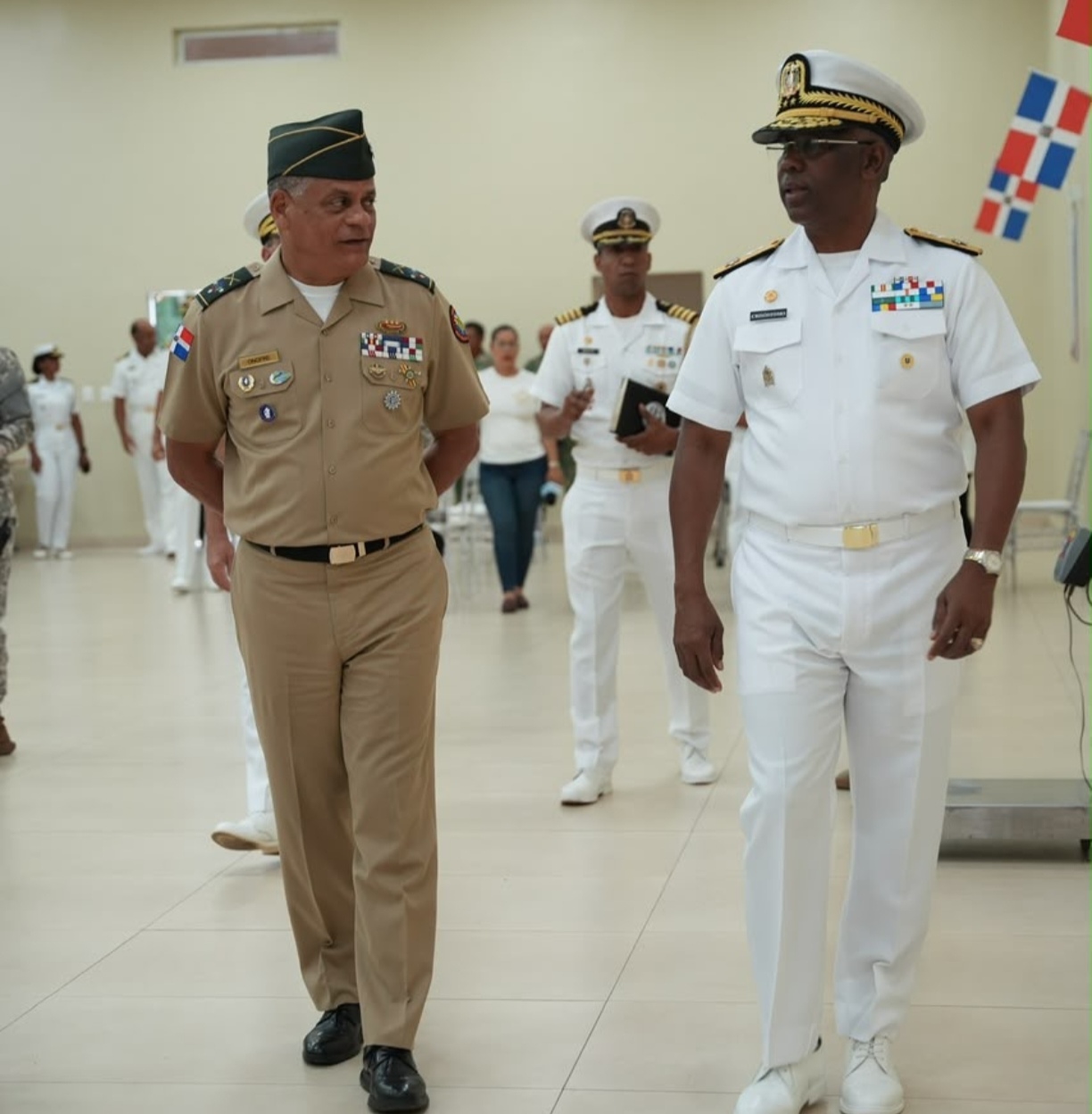 Armada Dominicana habilita centro de acopio para asistir a víctimas del terremoto en Venezuela
