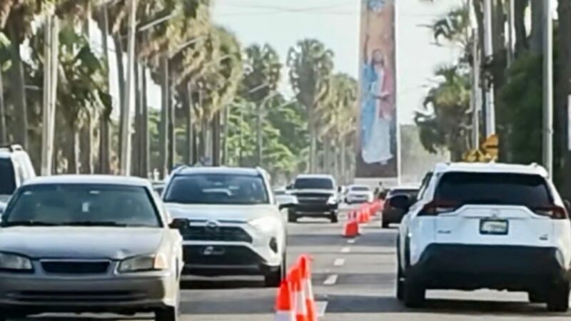 Digesett habilita nuevo contraflujo en la avenida George Washington para agilizar el tránsito