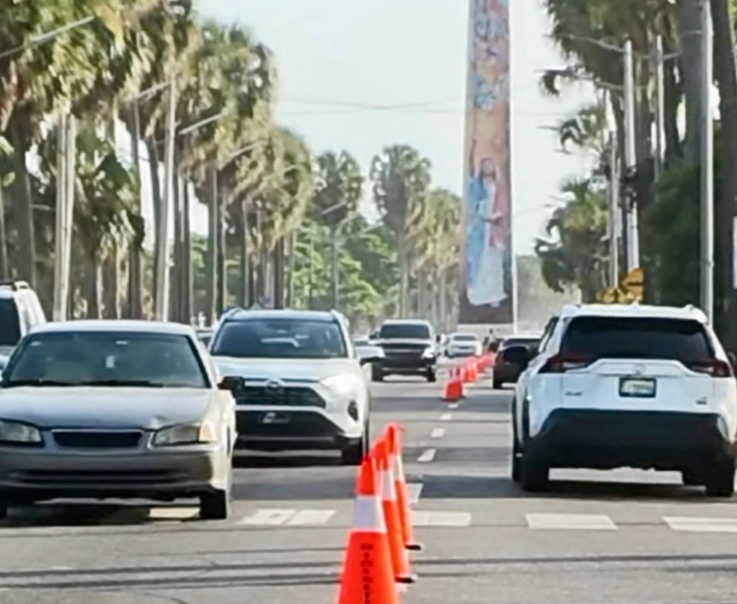 Digesett habilita nuevo contraflujo en la avenida George Washington para agilizar el tránsito
