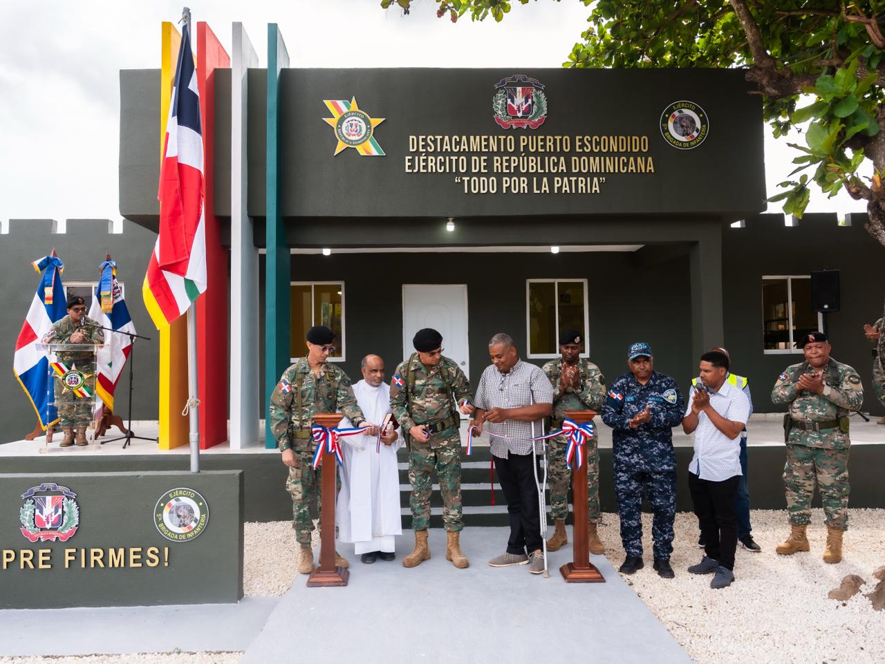 Ejército fortalece capacidad de respuesta en la frontera sur con la remodelación del destacamento de Puerto Escondido