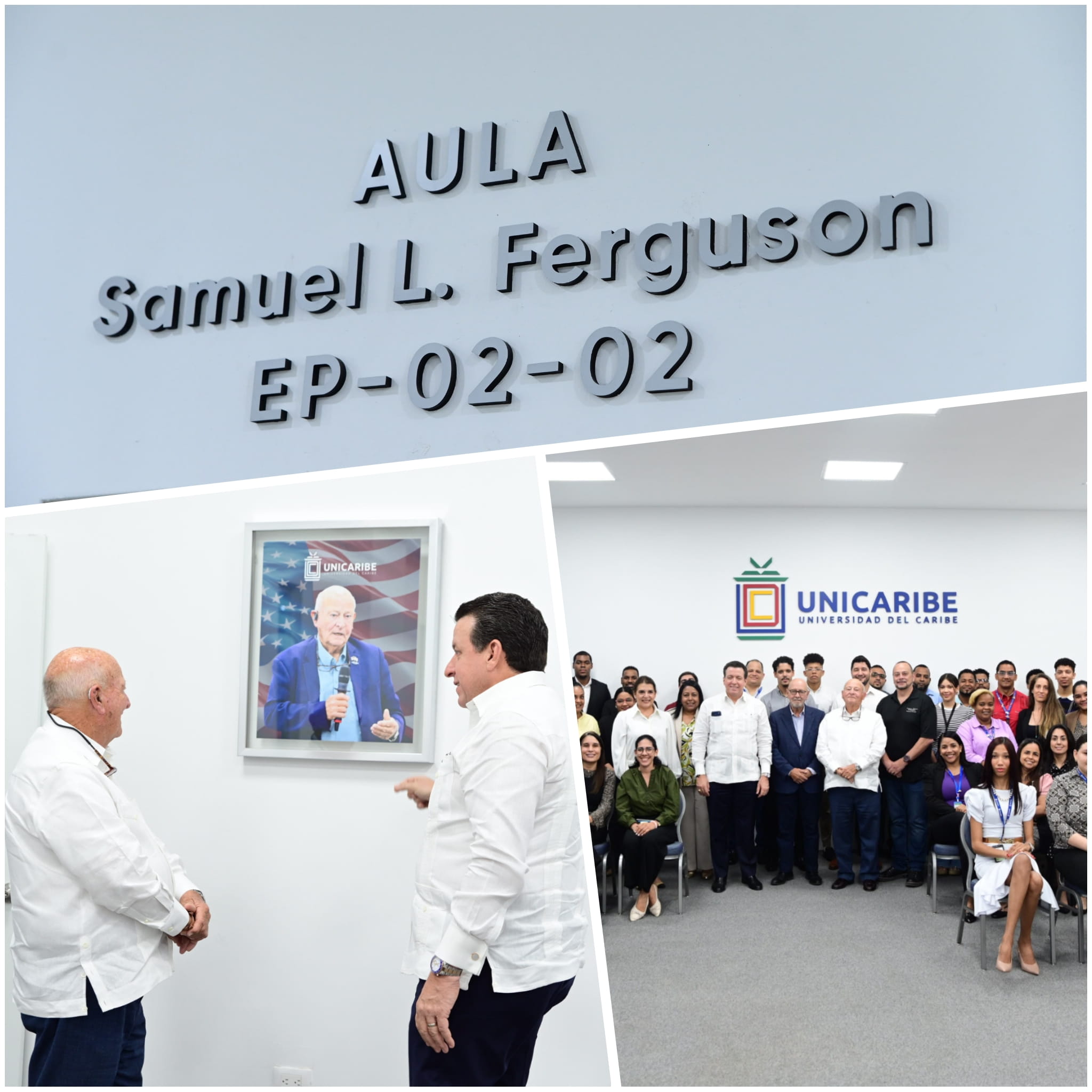 UNICARIBE dedica aula a Samuel L. Ferguson