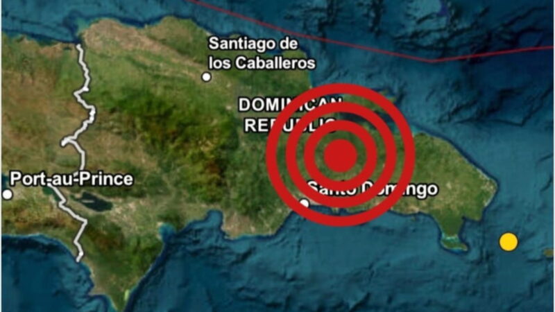 Se registra temblor de 4.6 con epicentro en Las Terrenas
