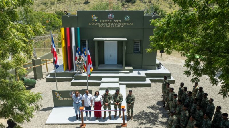 Ejército refuerza su presencia en la Carretera Internacional con la rehabilitación de dos puestos fronterizos