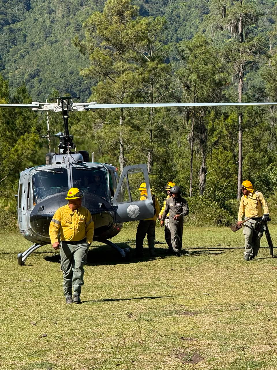 Medio Ambiente controla incendio forestal en el Valle del Tetero tras rápida intervención interinstitucional