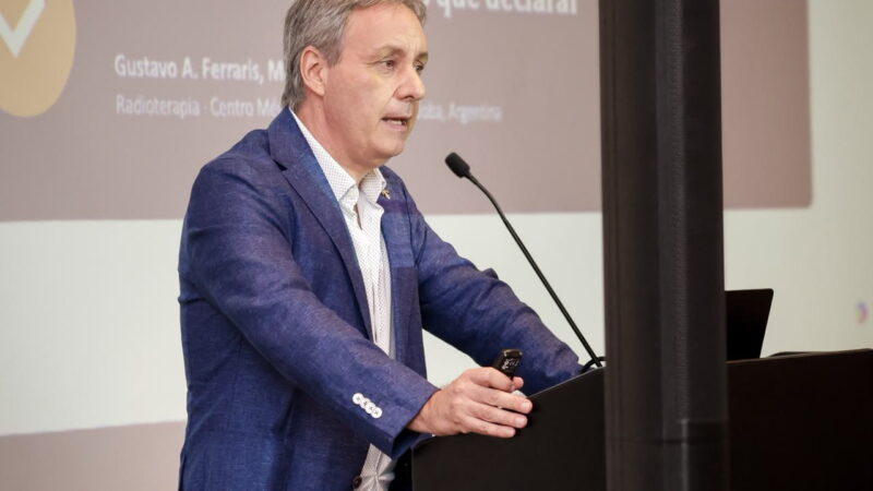 Dr. Gustavo Ferraris fortaleció el liderazgo internacional de RADONIC con destacada participación científica