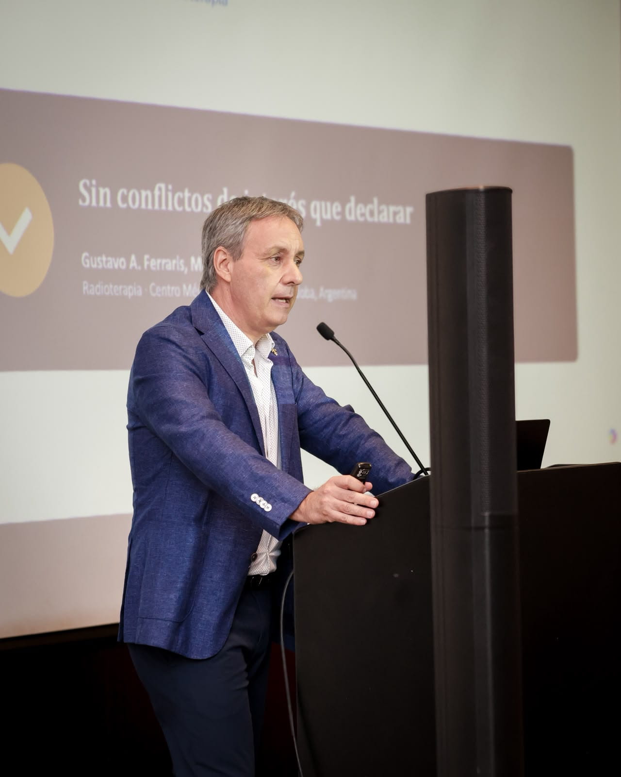 Dr. Gustavo Ferraris fortaleció el liderazgo internacional de RADONIC con destacada participación científica