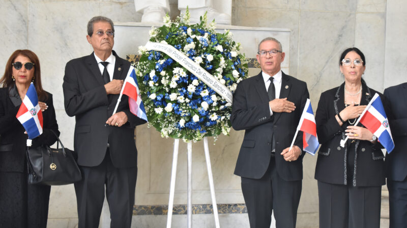 Duartianos tributan a Francisco del Rosario Sánchez en 165 aniversario de su fallecimiento