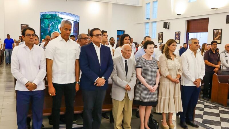 Destacan legado del presidente Antonio Guzmán durante misa por 44 aniversario de su fallecimiento