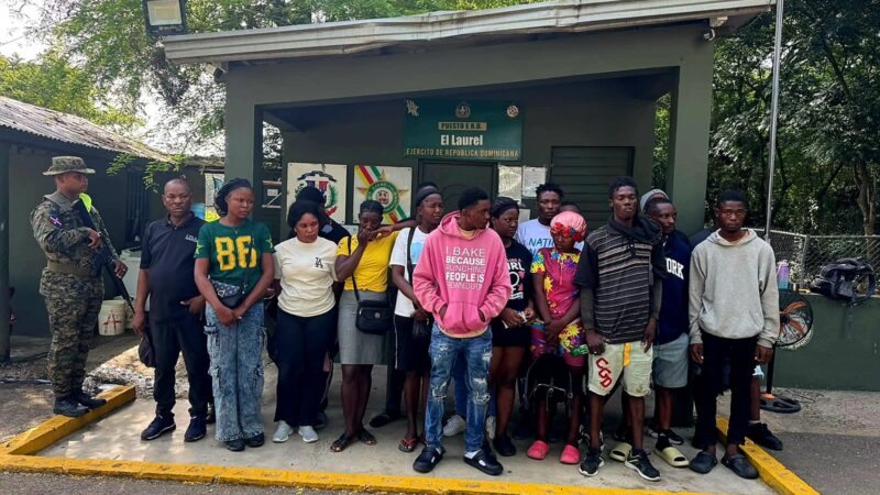 En operativos de interdicción soldados del Ejército detienen a 96 haitianos indocumentados en Dajabón