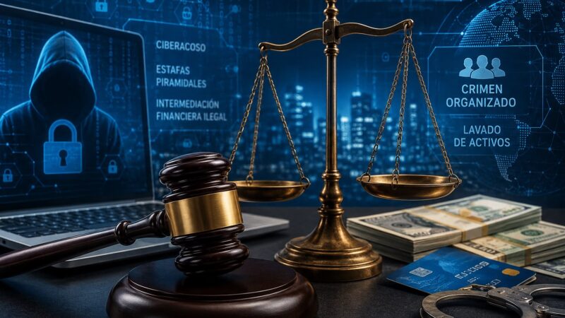 Nuevo Código Penal incorpora delitos tecnológicos, financieros y nuevas herramientas para combatir el crimen organizado, fortaleciendo la capacidad del Estado para responder a las nuevas formas de criminalidad