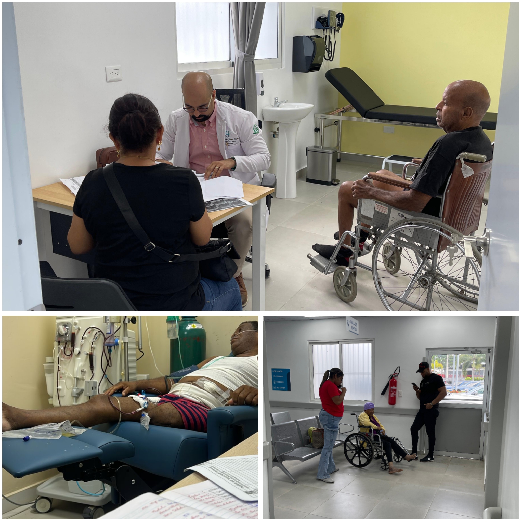 Pacientes resaltan rapidez y calidad en nuevas áreas del Hospital Toribio Bencosme