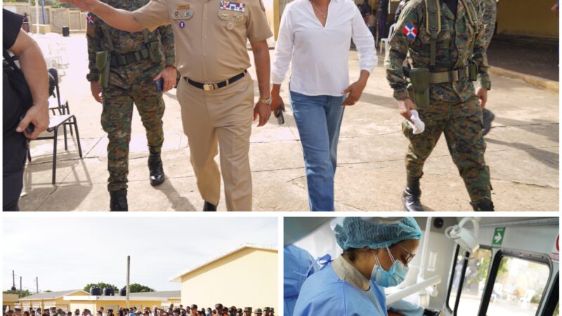 Ministerio de Defensa desarrolla amplio operativo médico y jornada cívico-social en Monte Plata