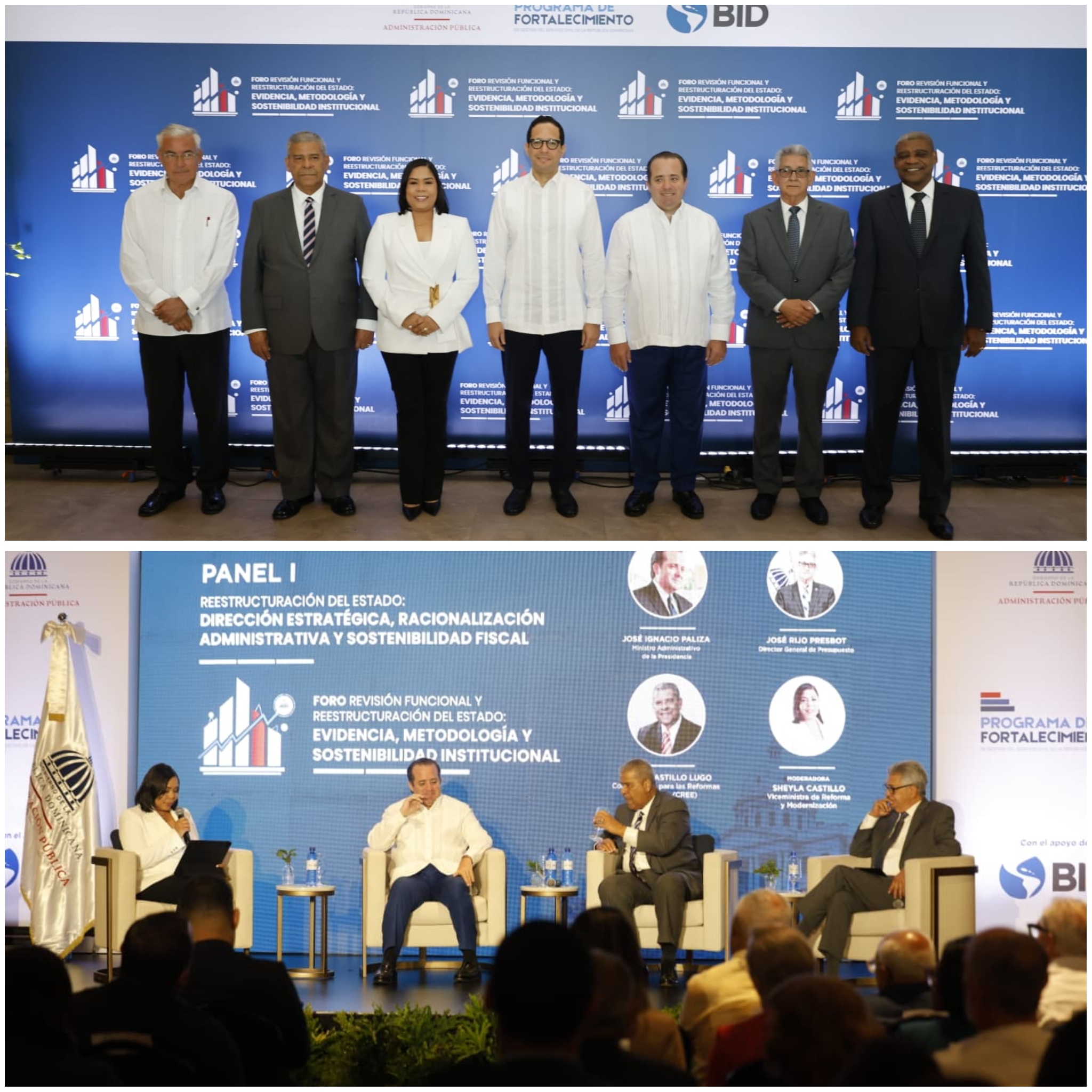 Gobierno resalta avances de la reestructuración de la administración pública