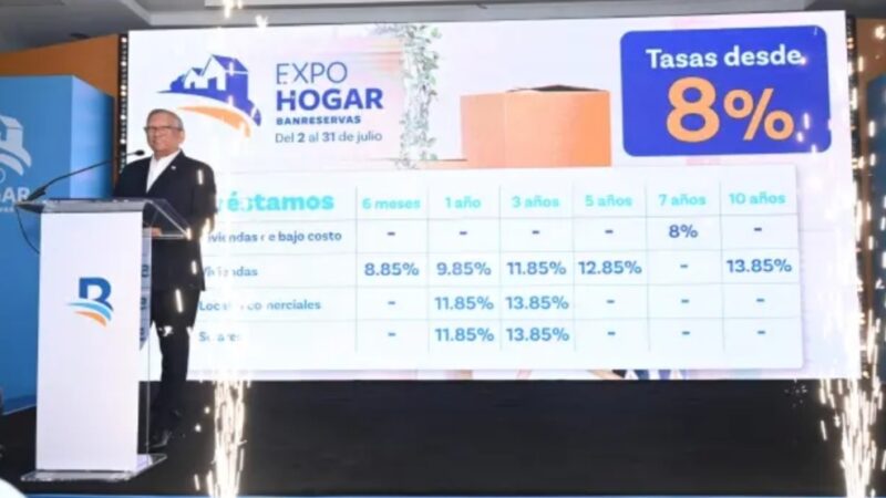 Banreservas lanza Expohogar 2026 con tasas hipotecarias desde 8 %