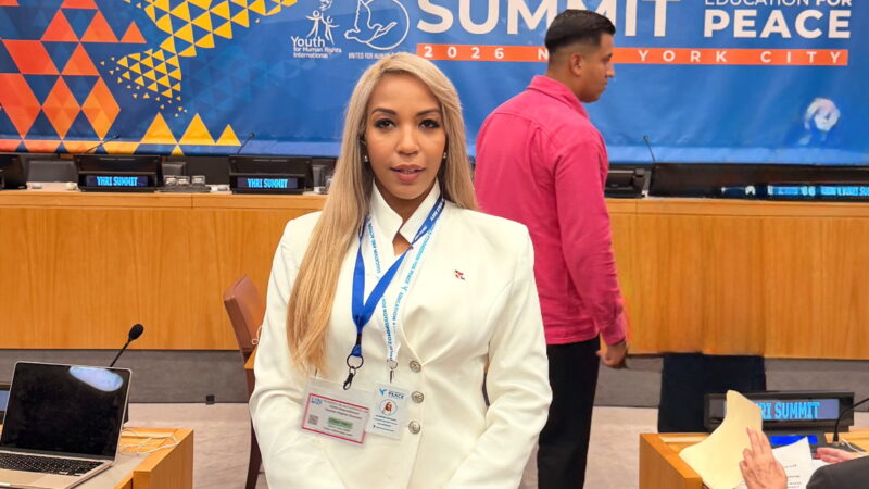 Empresaria dominicana Jennifer Rosario participa en la 20.ª Cumbre Internacional de Derechos Humanos celebrada en la sede de las Naciones Unidas ONU en Nueva York