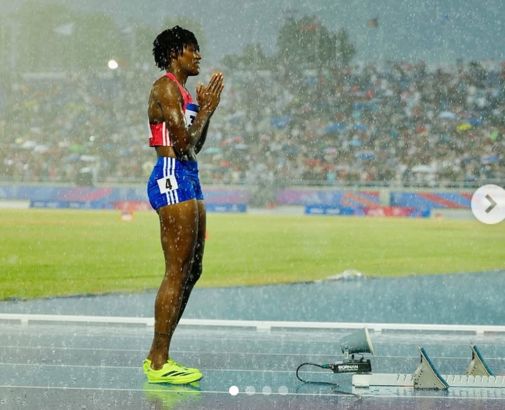 Marileidy Paulino tras ganar oro: “Corrí para que mi país se la gozara”