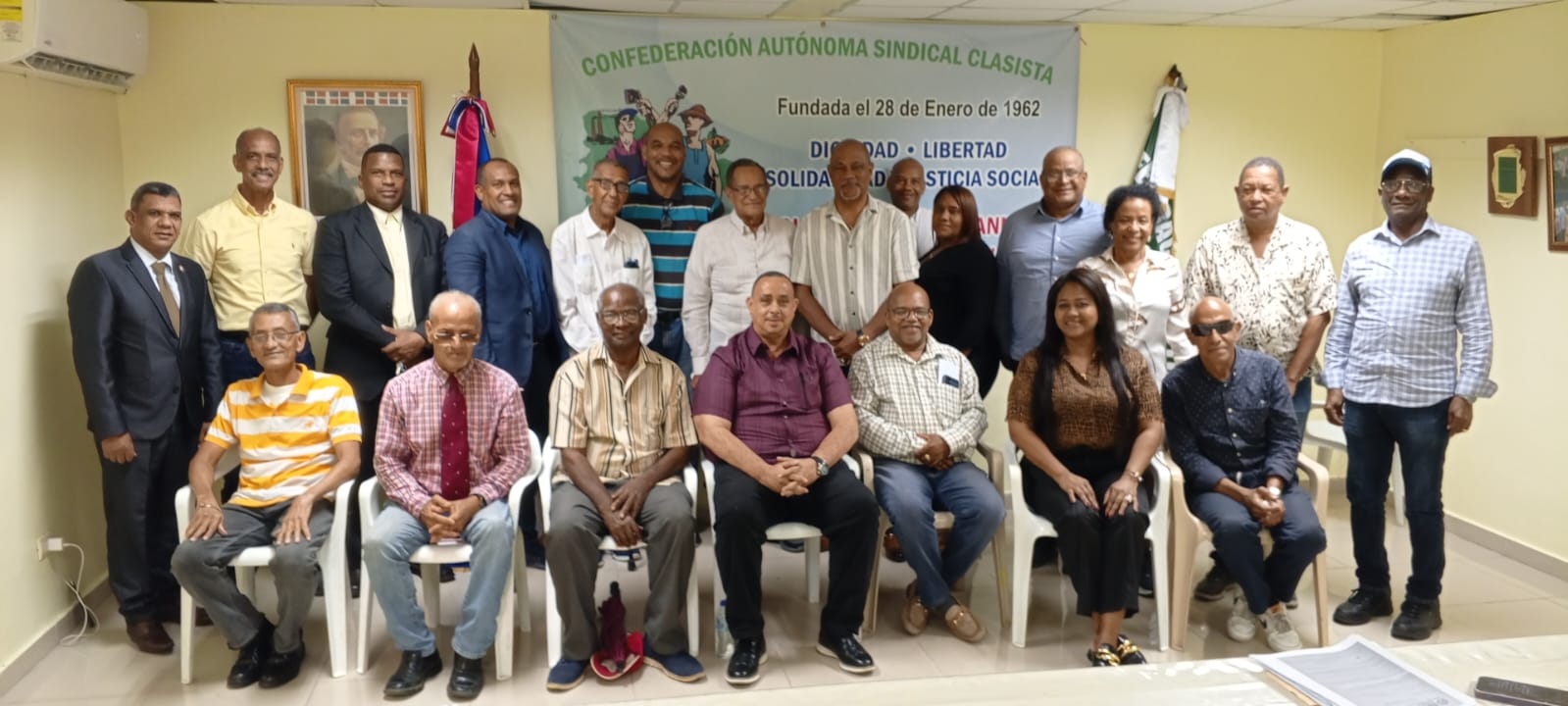 UNTC inicia ofensiva para recuperar fuerza gremial y fortalecer seccional del Distrito Nacional